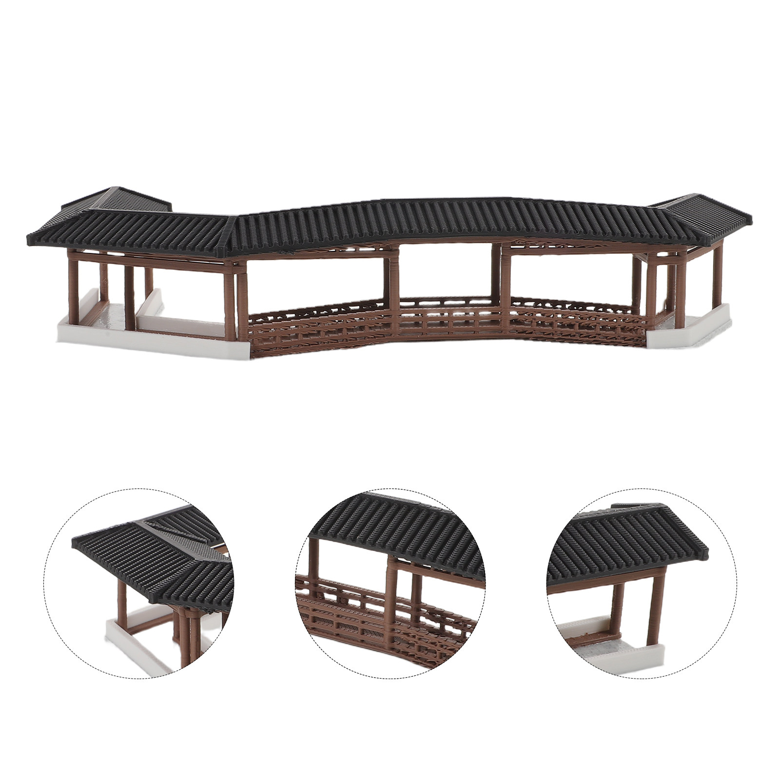 Us Bonsai Garden - Miniature Bridge for Micro Scene Ancient