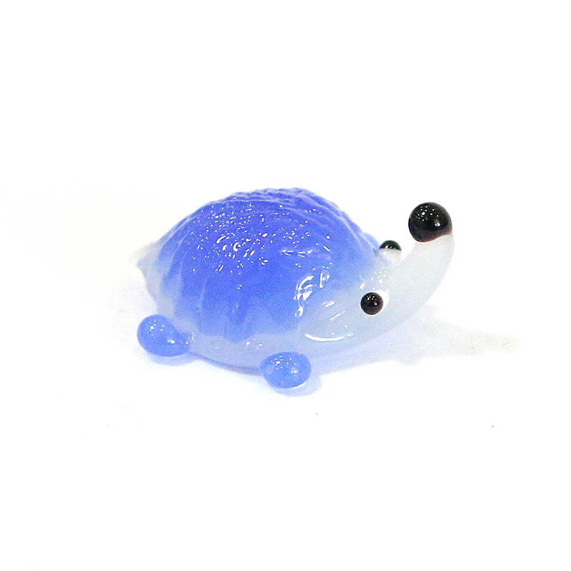 Handmade Mini Glass Hedgehog F - Japan Bonsai Garden review and price