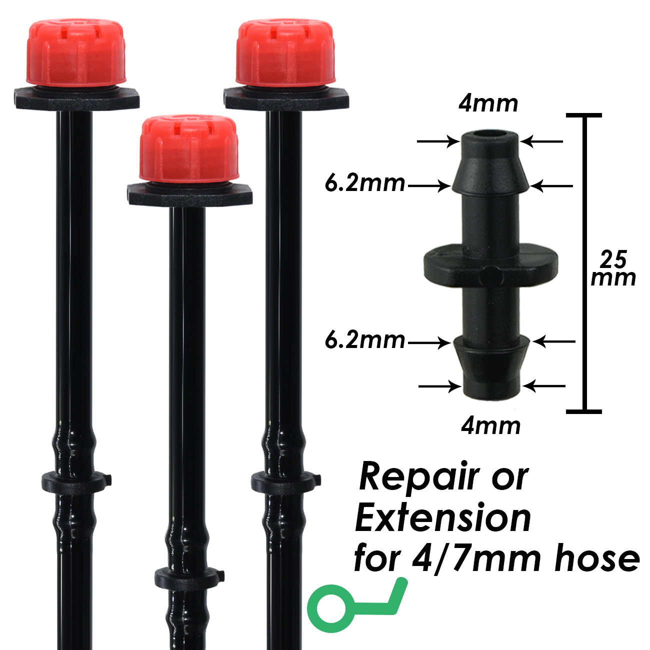 KESLA 50pcs 1/4''Hose Connecto - Bonsai Garden Youtube review and price