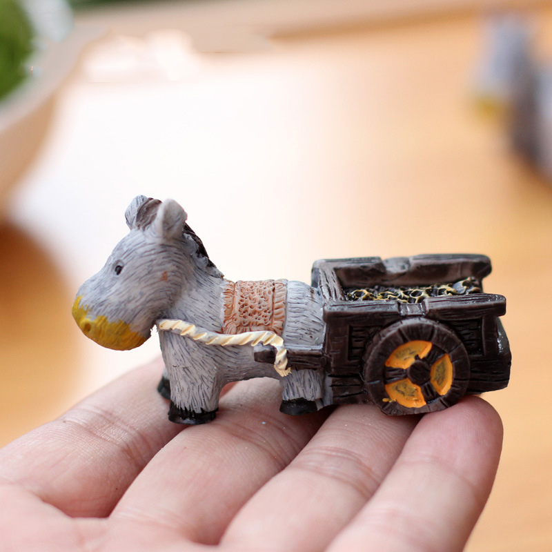 Animal Figurines Mini Donkey P - Japan Bonsai Garden review and price