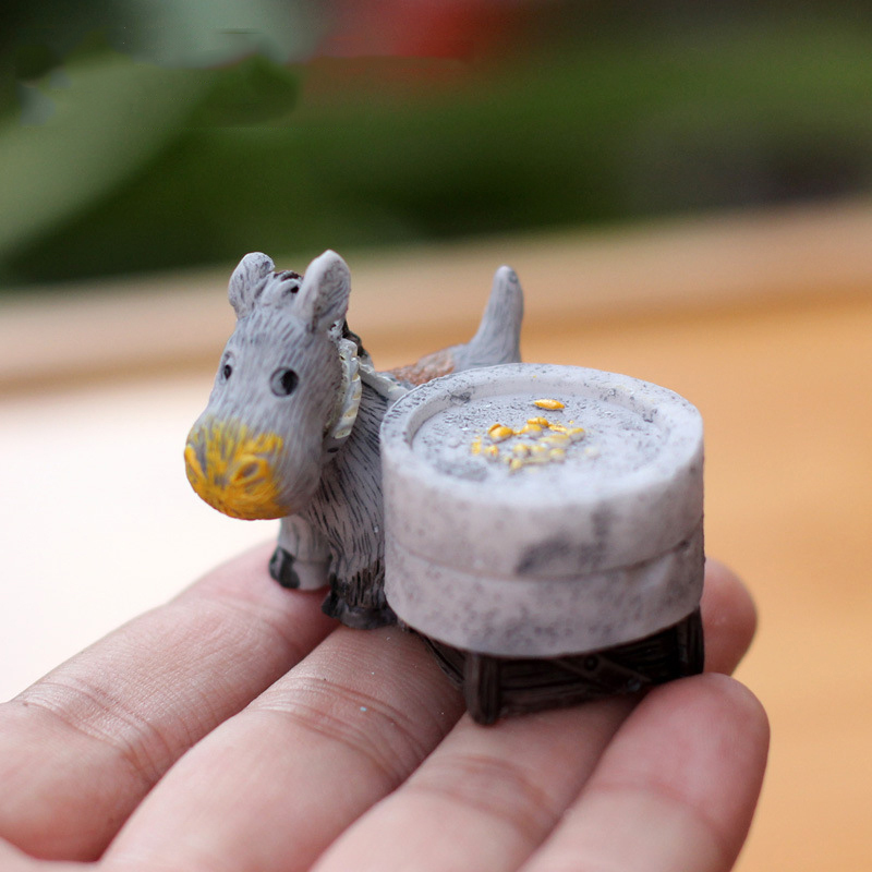 Animal Figurines Mini Donkey P - Japan Bonsai Garden review and price