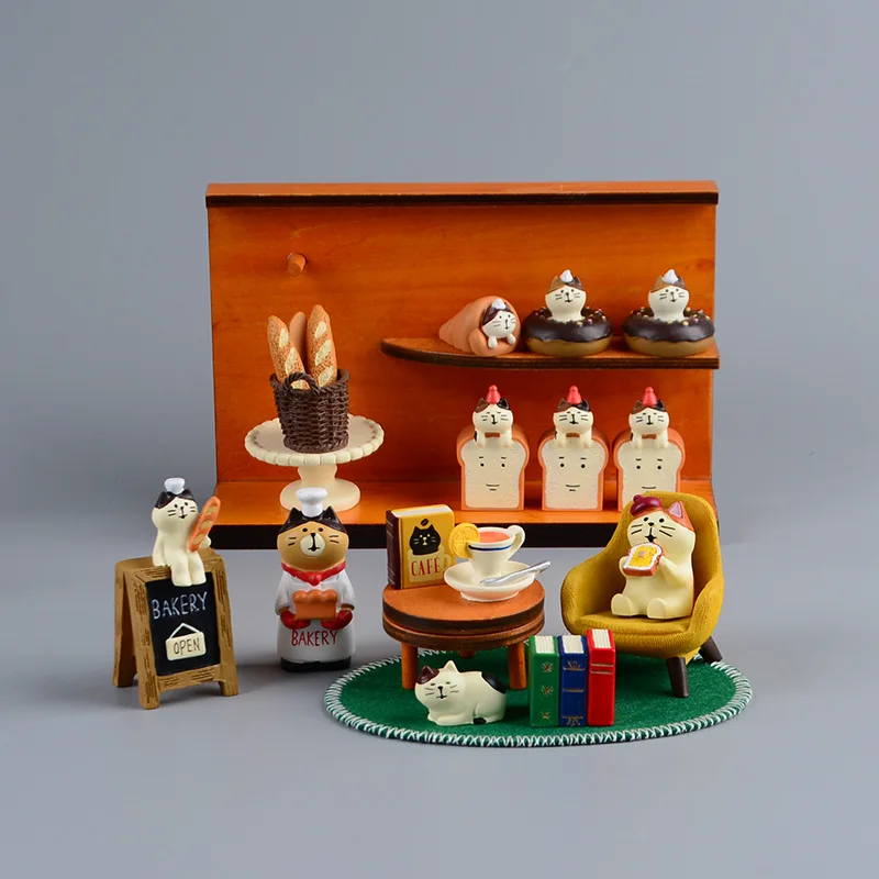 Zakka Style Cartoon Cat Bread  - Japan Bonsai Garden review and price