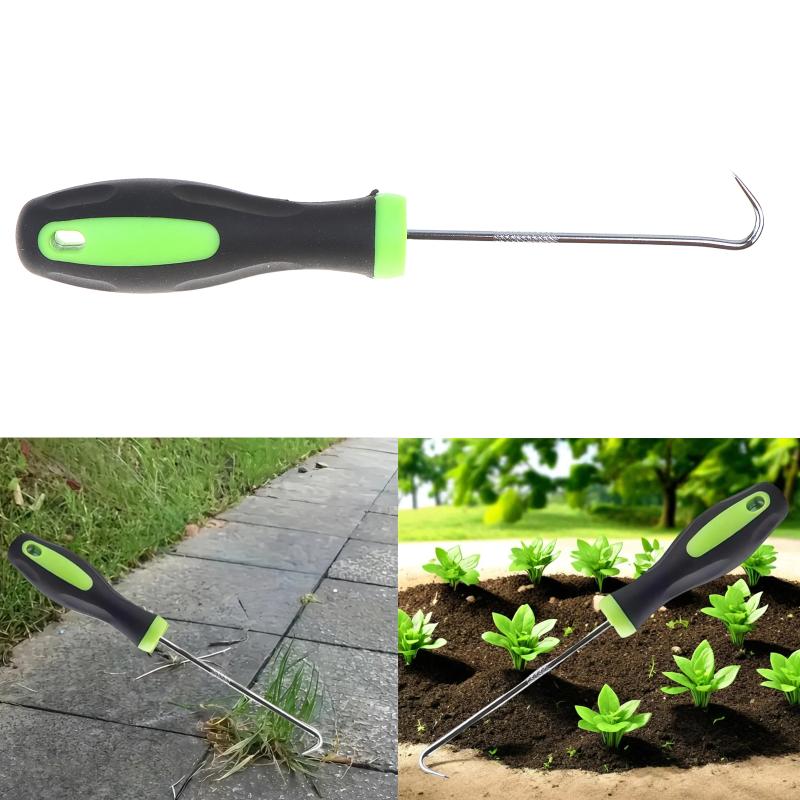 ● Heavy-Duty Weed Puller Tool  - Root Hook Tool review and price