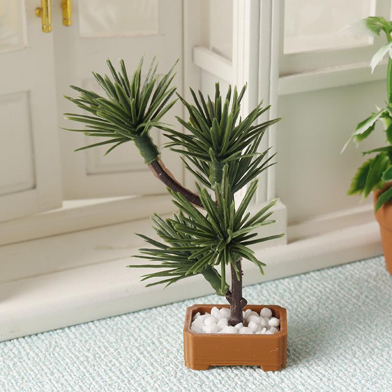 1Pcs 1/12 Dollhouse Simulation - Us Bonsai Garden review and price