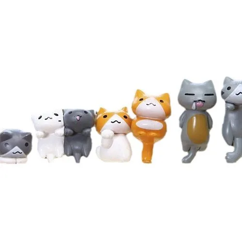 6Pcs/Set Cartoon Lucky pvc Cat - Japan Bonsai Garden review and price